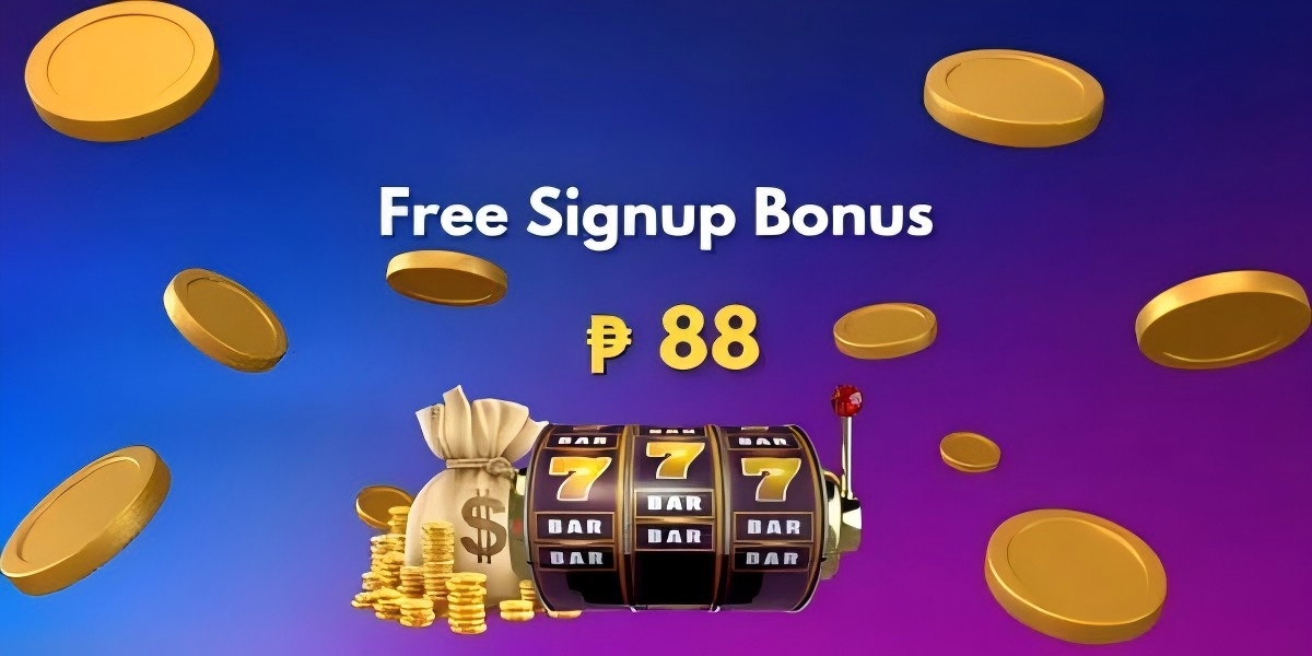 Promotional banner with welcome pack coins and game characters